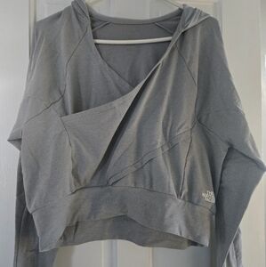 The North Face Women's Gray Hoodie Top